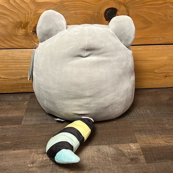 Squishmallow 7" Max Raccoon Sequin Belly Plush BNWT Brand New With Tag - Picture 6 of 8
